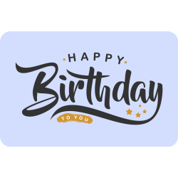 BirthDay Gift Card 1